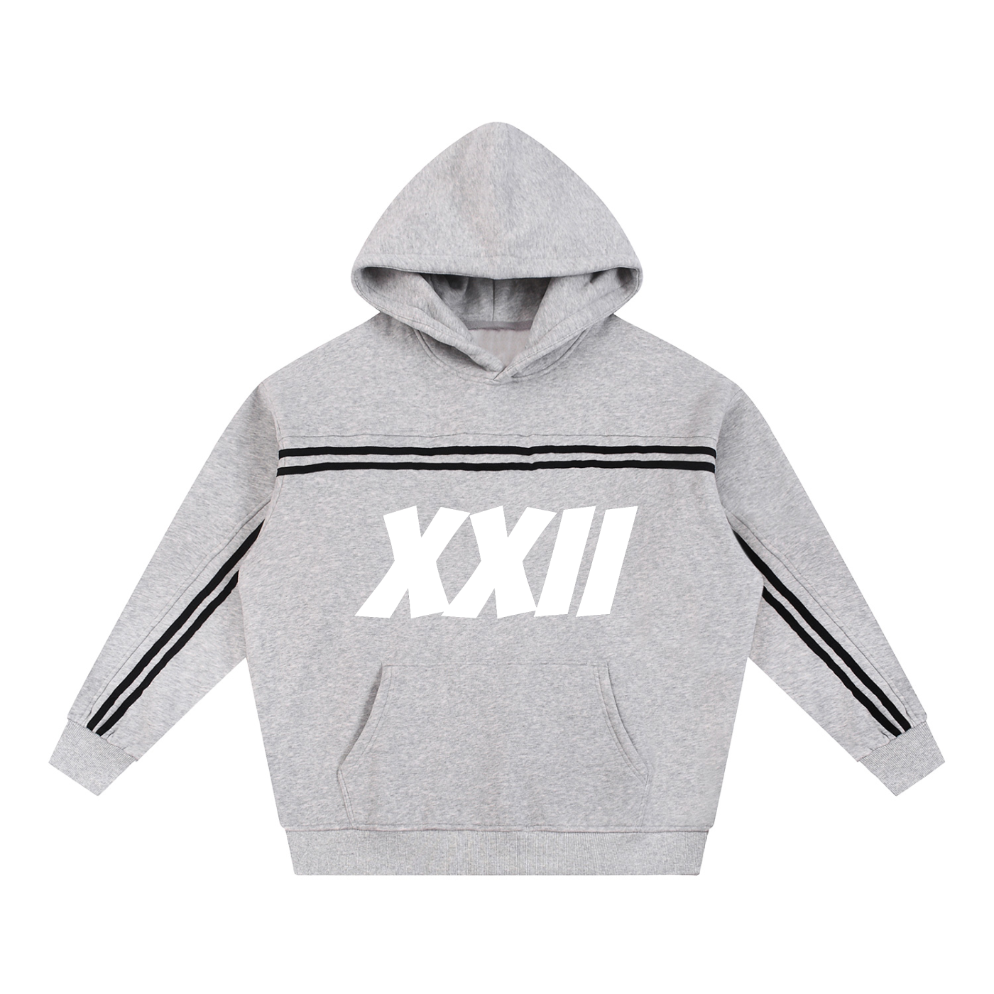 FLYWLKR "ORIGINALS" Sun Fade Contrast Tape Fleece Hoodie