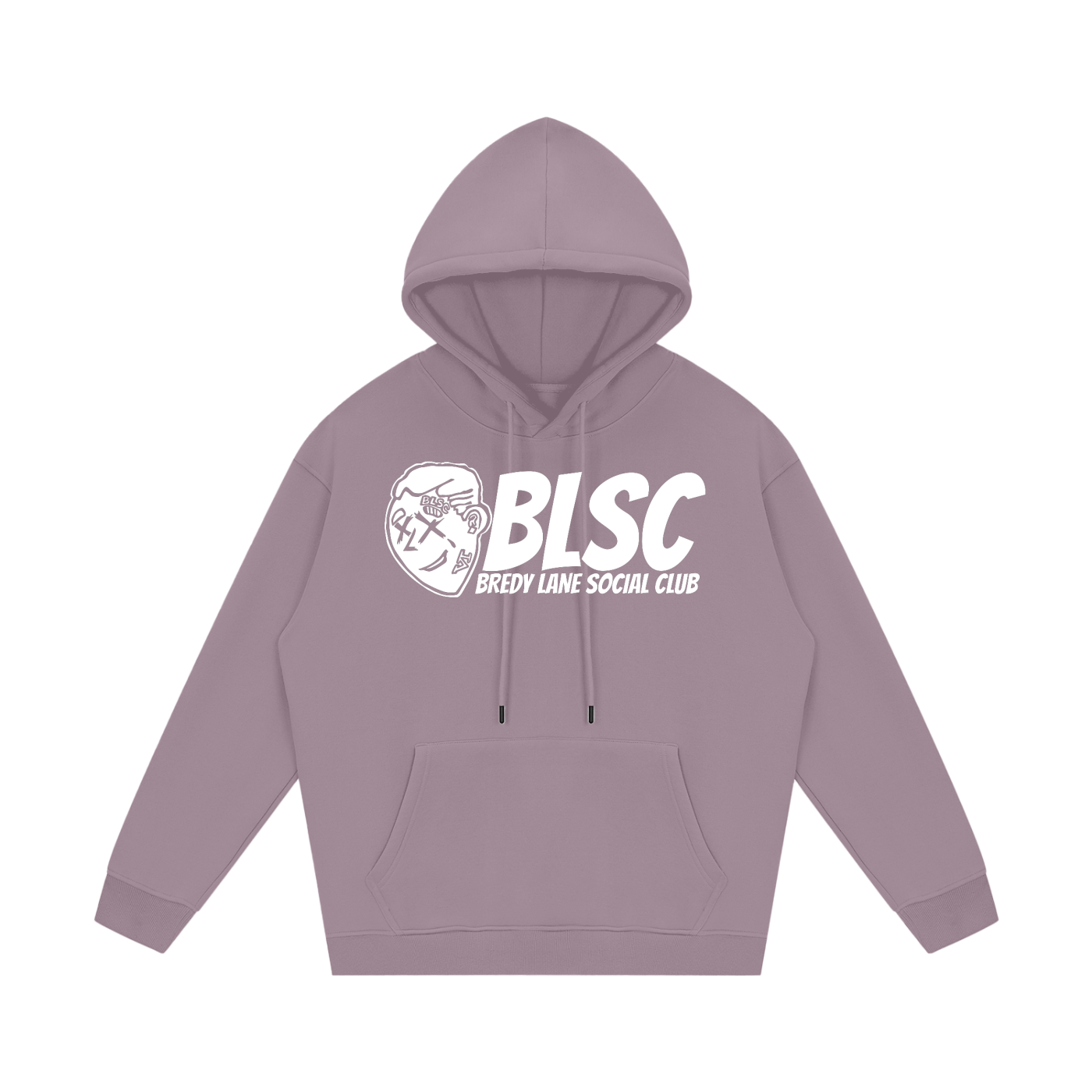 FLYWLKR "BREDY LANE SOCIAL CLUB" Streetwear Unisex Fleece Hoodie