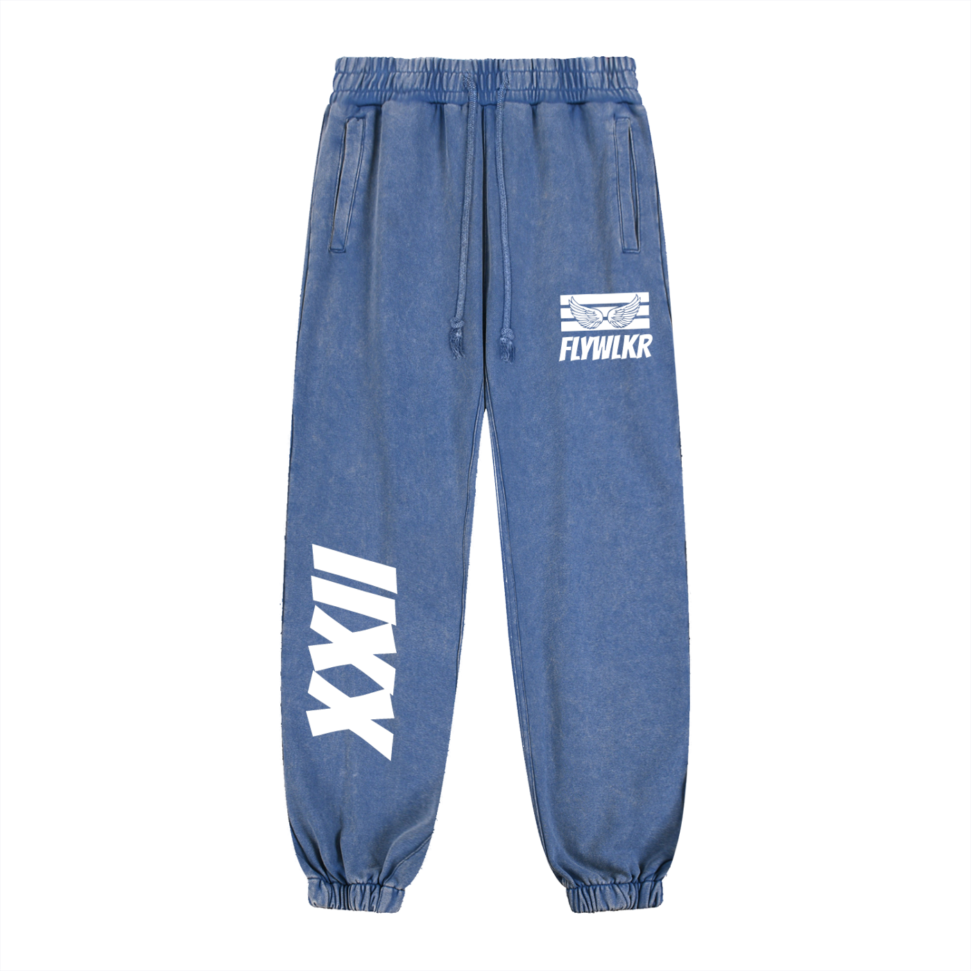 FLYWLKR "ORIGINALS" Snow Wash Heavyweight Jogged Sweatpants