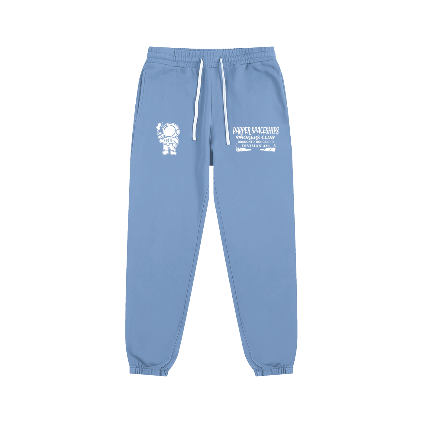FLYWLKR "PAPER SPACESHIPS SMOKERS CLUB" Essential Sweatpants