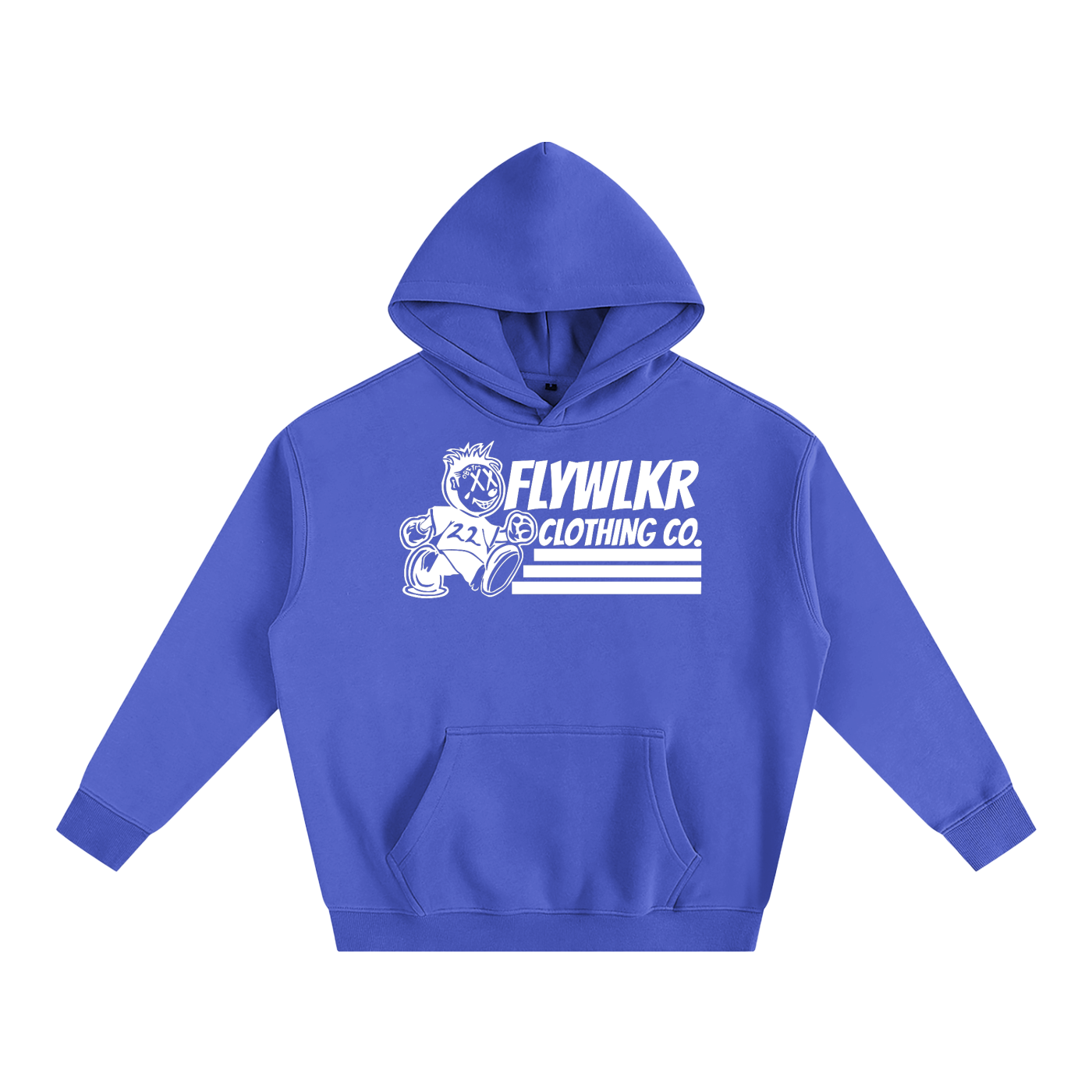 FLYWLKR "ORIGINALS" Oversize Fleeced Hoodie