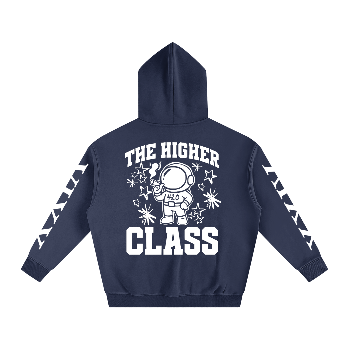 FLYWLKR "THE HIGH CLASS" Oversize Fleeced Hoodie