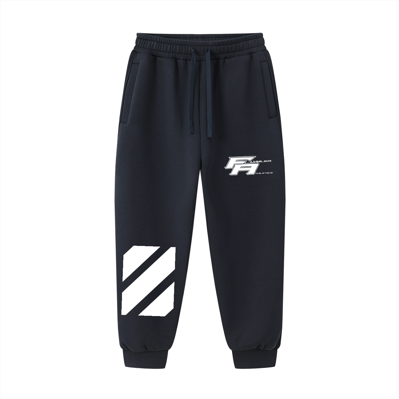 FLYWLKR ATHLETICS Essential Drawstring Jogged Sweatpants