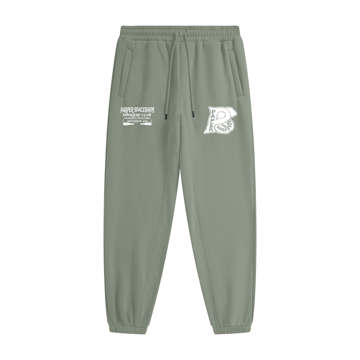 FLYWLKR "PAPER SPACESHIPS SMOKERS CLUB " Unisex Heavyweight Fleece Joggers