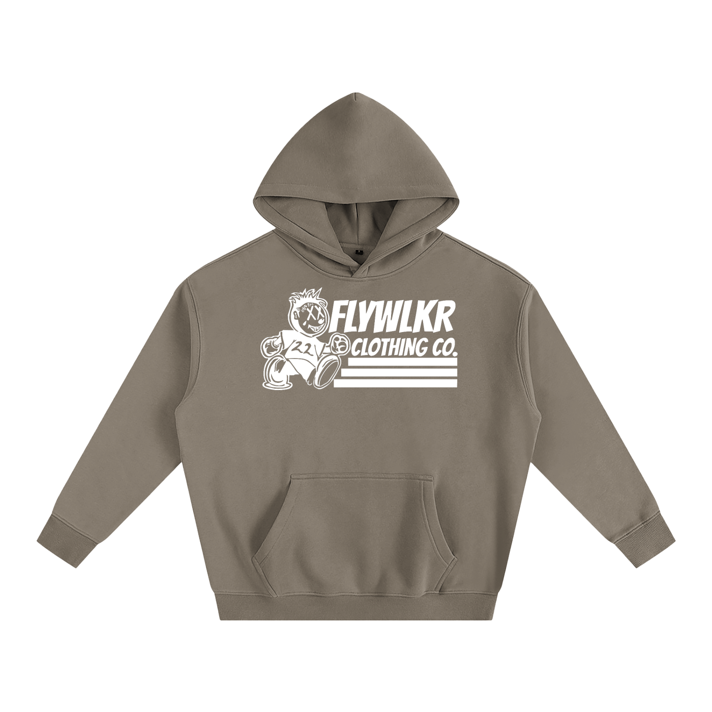 FLYWLKR "ORIGINALS" Oversize Fleeced Hoodie