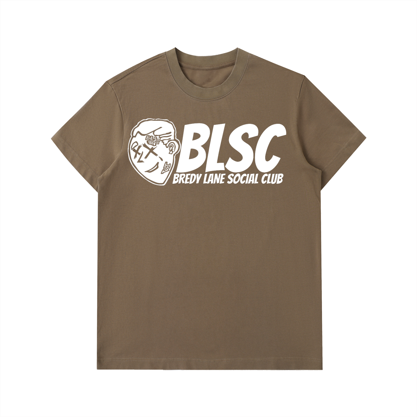 FLYWLKR "BREDY LANE SOCIAL CLUB" Essential Heavyweight Cotton T-Shirt