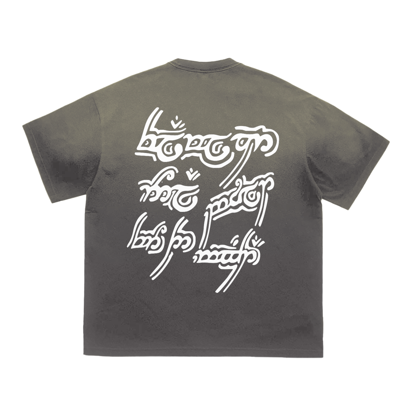 FLYWLKR "ORIGINALS" Tiger Stripe Gradient Washed T-Shirt