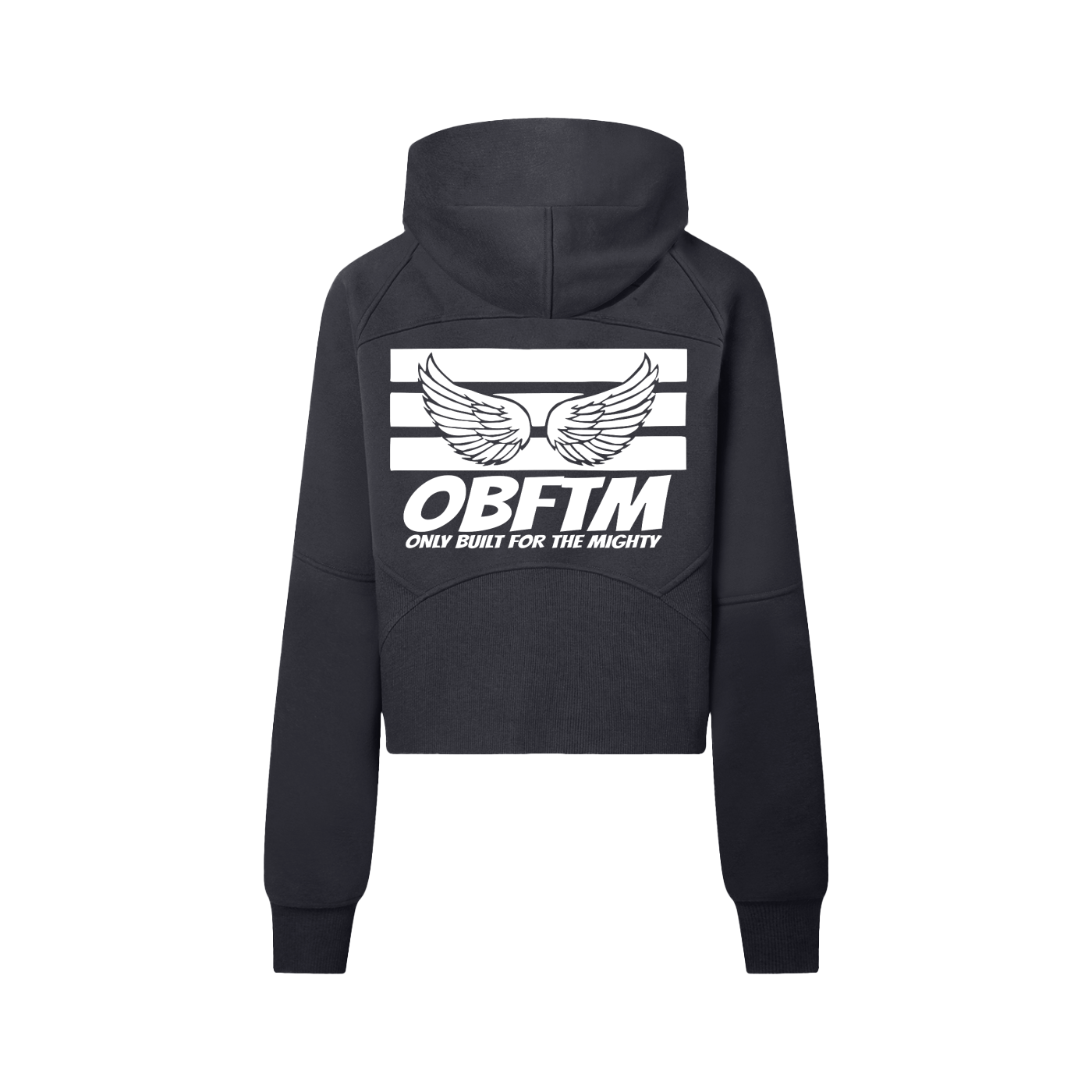 FLYWLKR "ORIGINALS" Cropped Half-Zip Hoodie