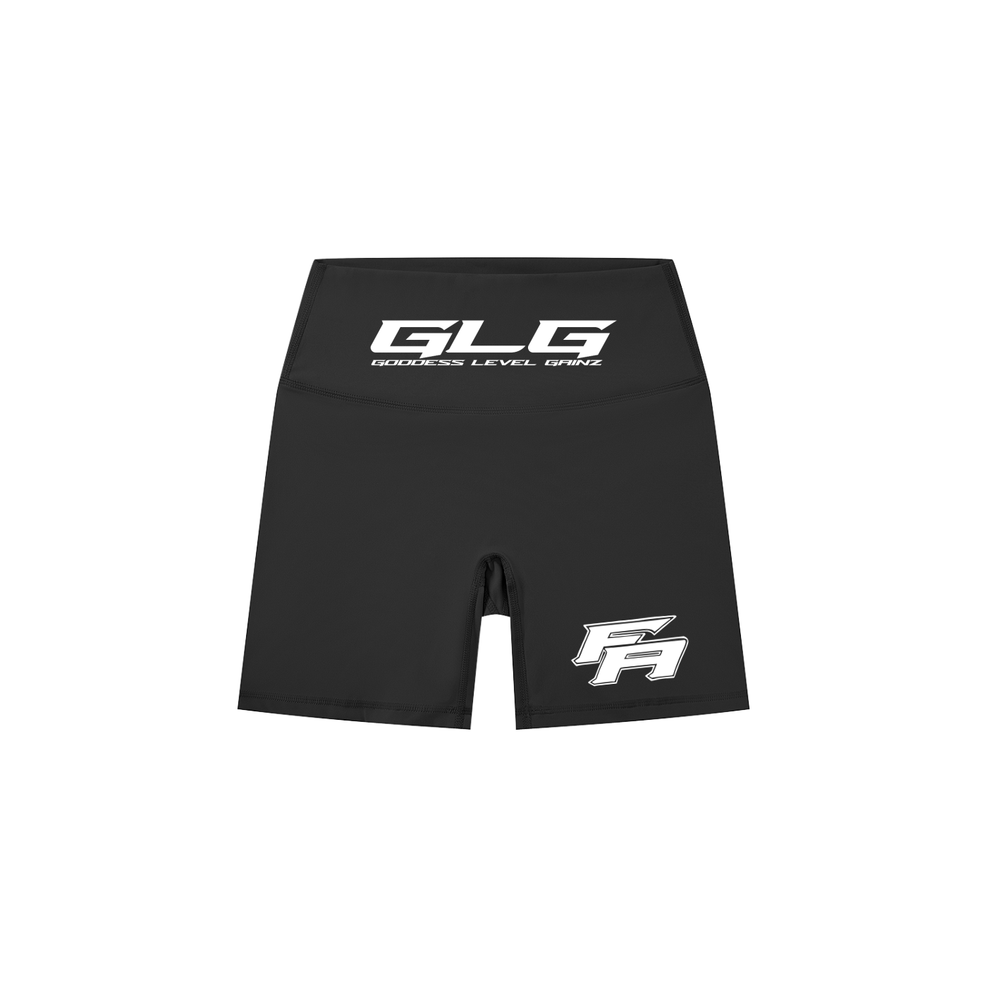 FLYWLKR ATHLETICS Women's High-Waisted Biker Shorts