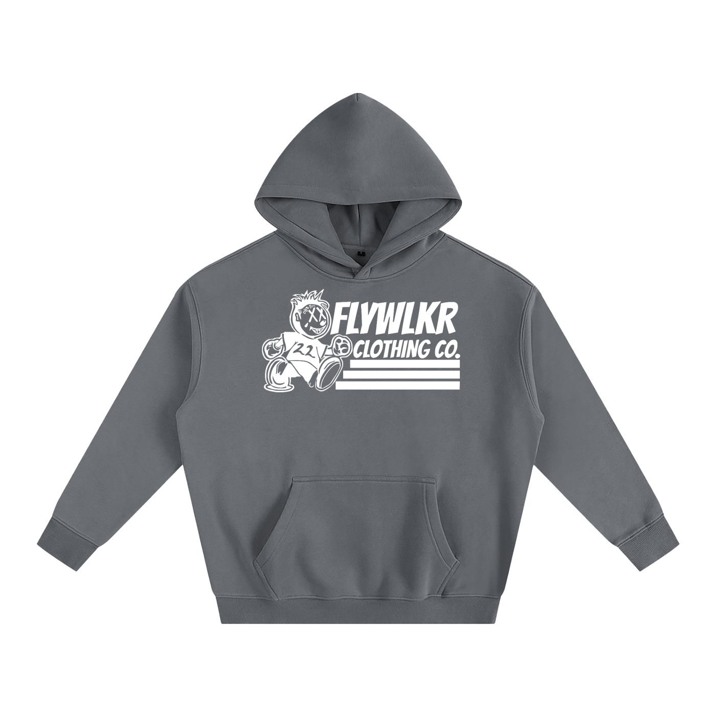 FLYWLKR "ORIGINALS" Oversize Fleeced Hoodie