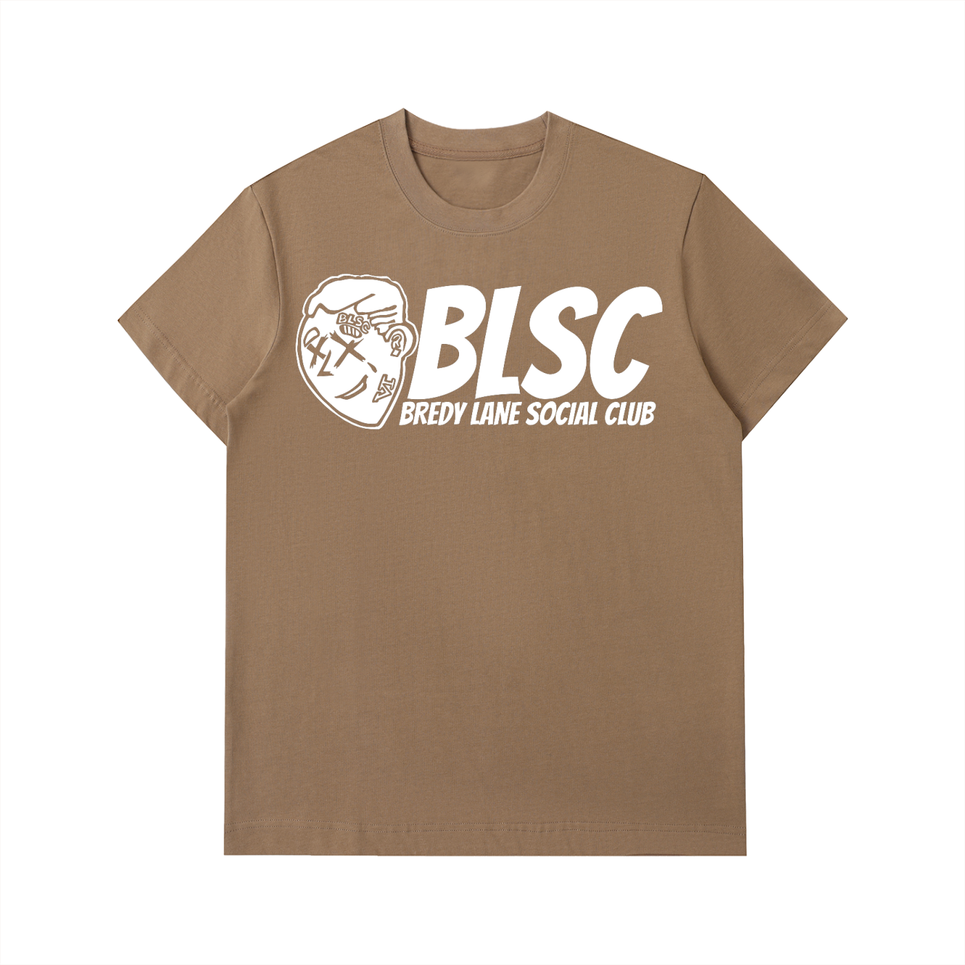 FLYWLKR "BREDY LANE SOCIAL CLUB" Essential Heavyweight Cotton T-Shirt