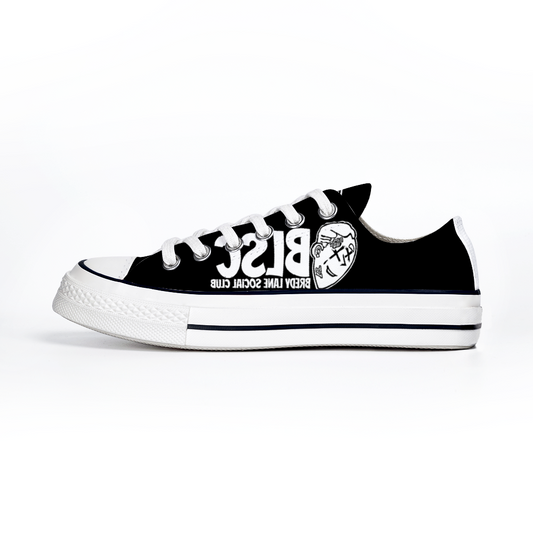 FLYWLKR "BREDY LANE SOCIAL CLUB" Unisex Low Top Canvas Shoes