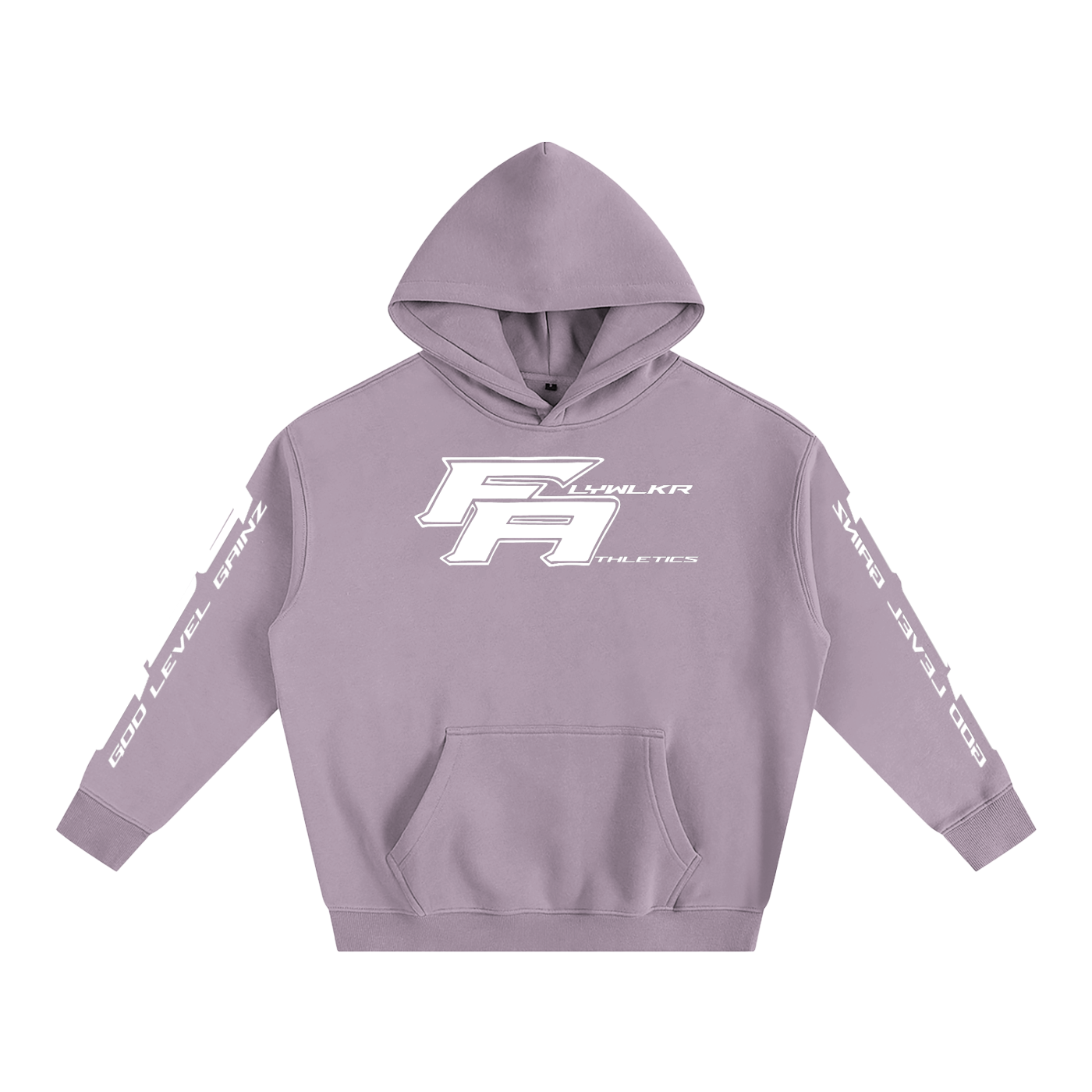 FLYWLKR ATHLETICS Oversize Fleeced Hoodie