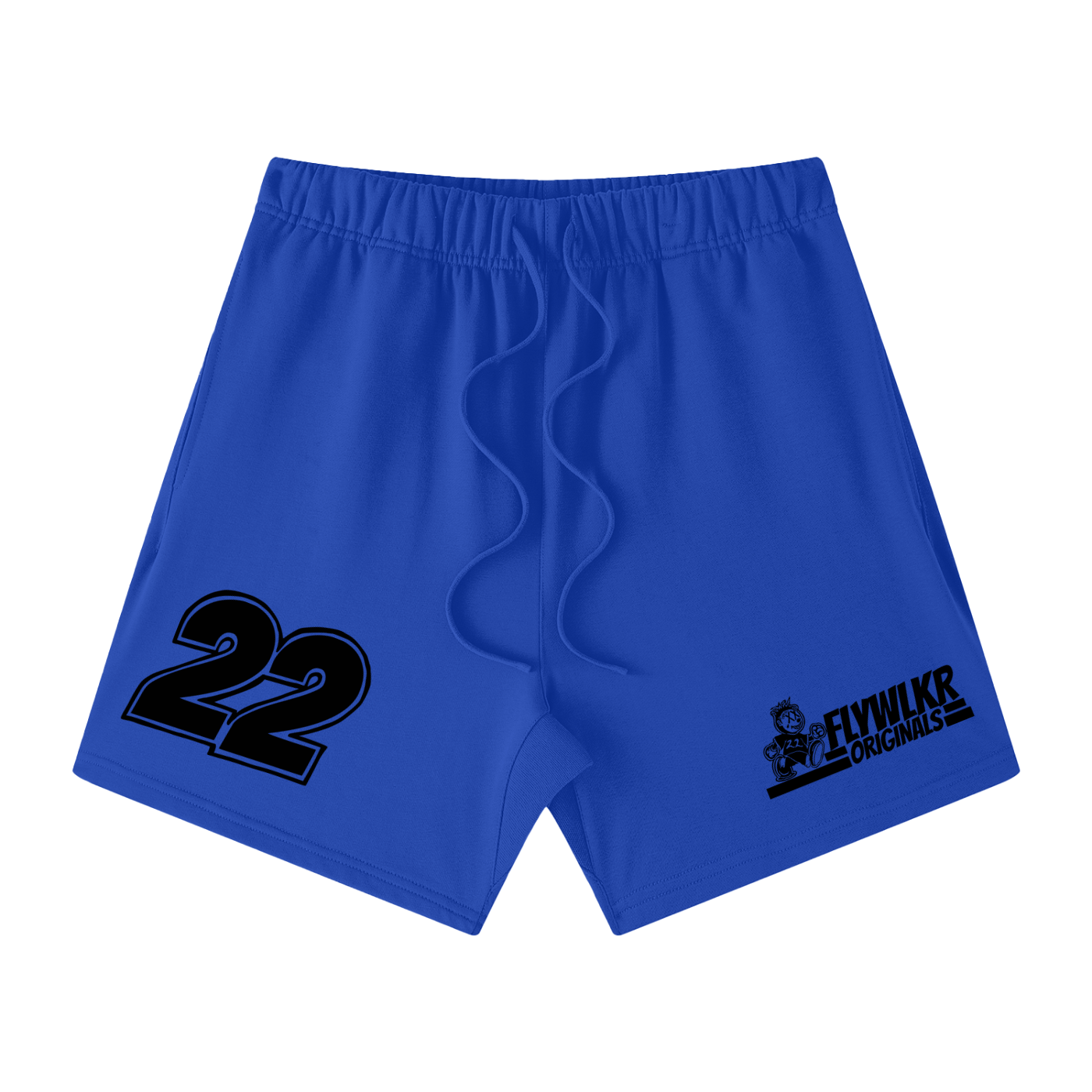 FLYWLKR "ORIGINALS" Unisex Earth Tone Loose Fit Cotton Shorts