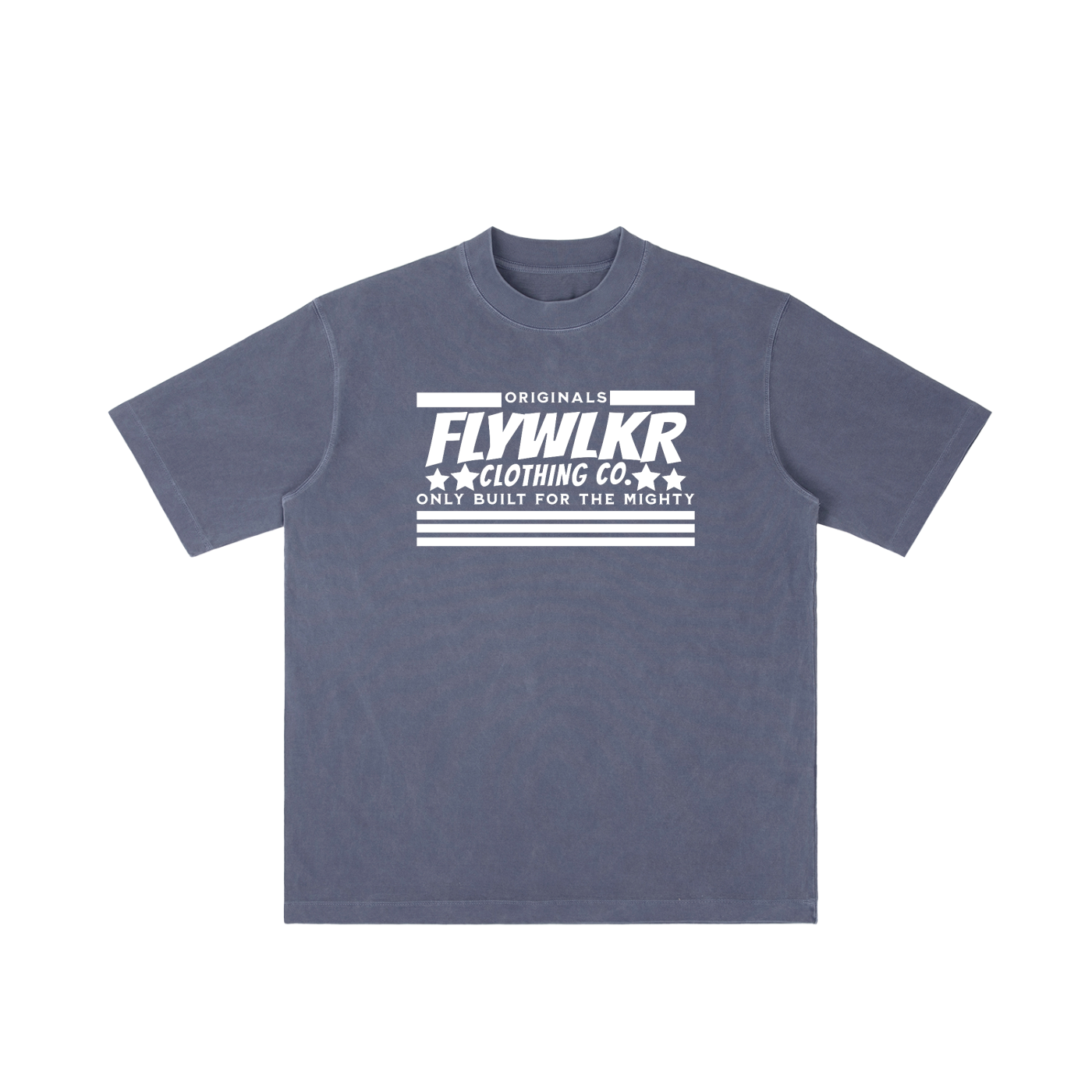 FLYWLKR "ORIGINALS" Vintage Wash Drop Shoulder T-shirt