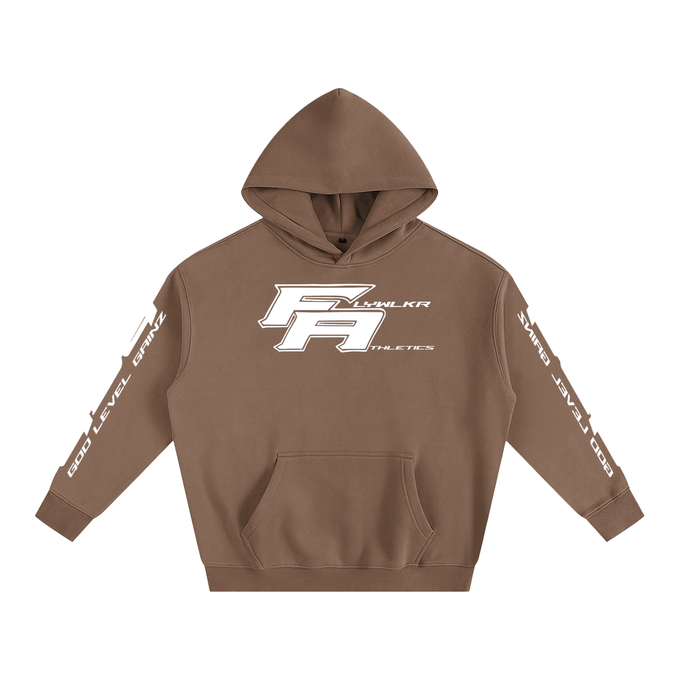 FLYWLKR ATHLETICS Oversize Fleeced Hoodie