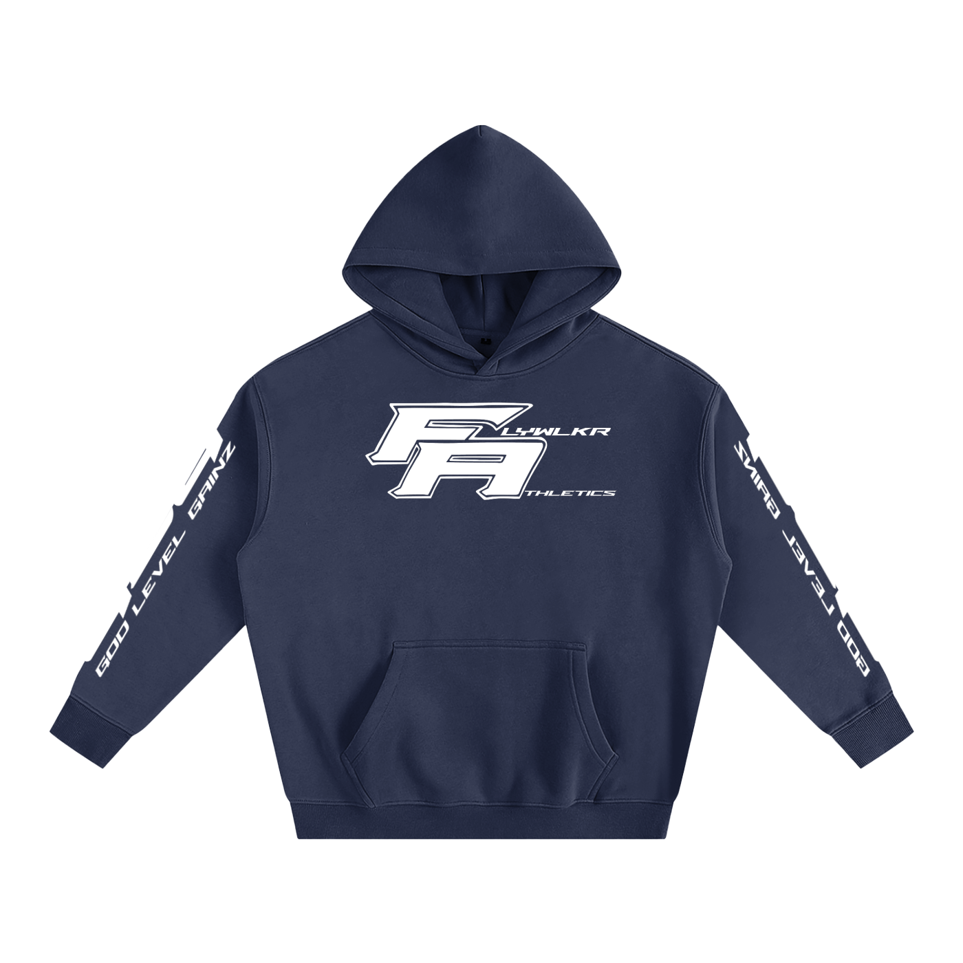 FLYWLKR ATHLETICS Oversize Fleeced Hoodie