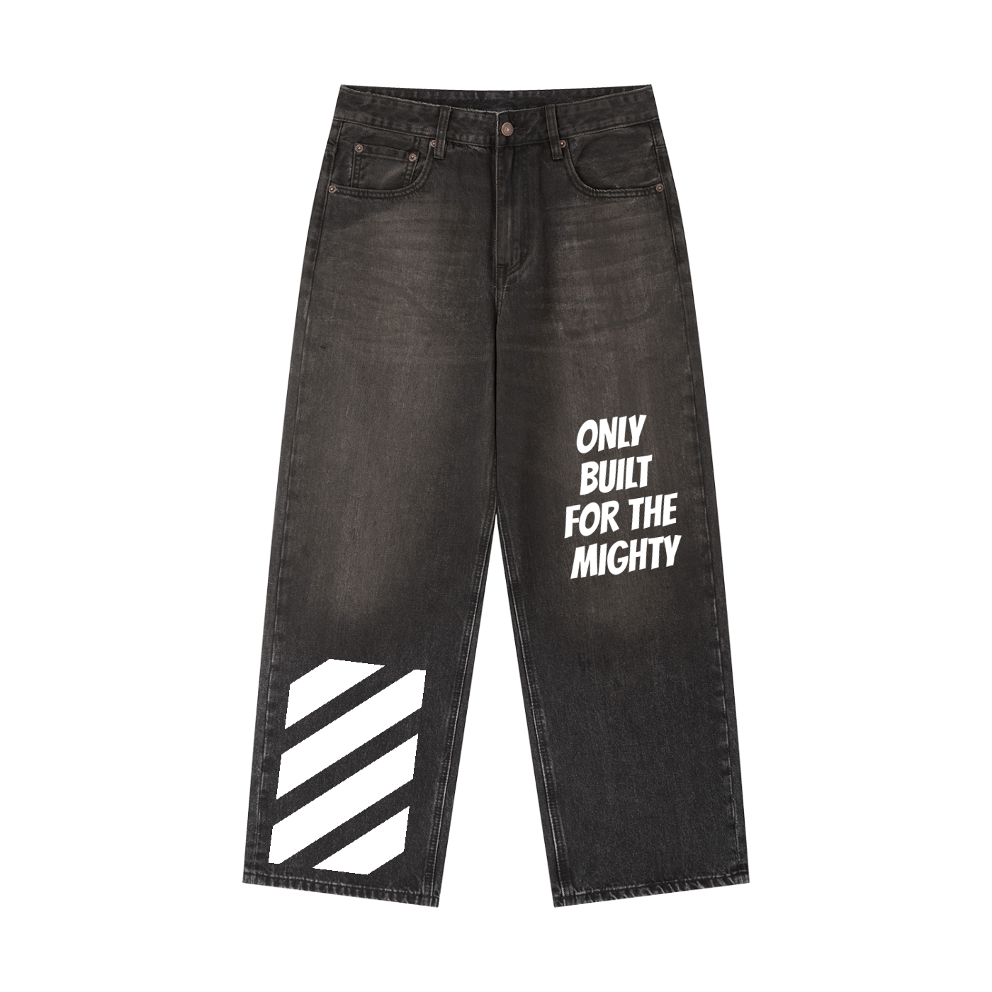 FLYWLKR "ORIGINALS"Vintage Wash Heavyweight Denim Jeans