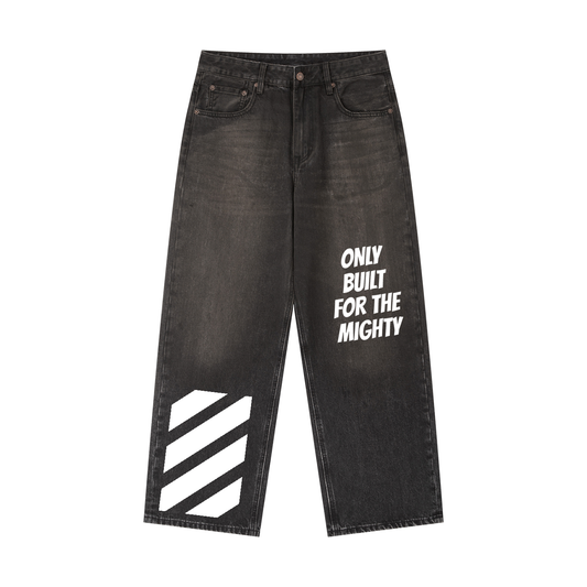 FLYWLKR "ORIGINALS"Vintage Wash Heavyweight Denim Jeans