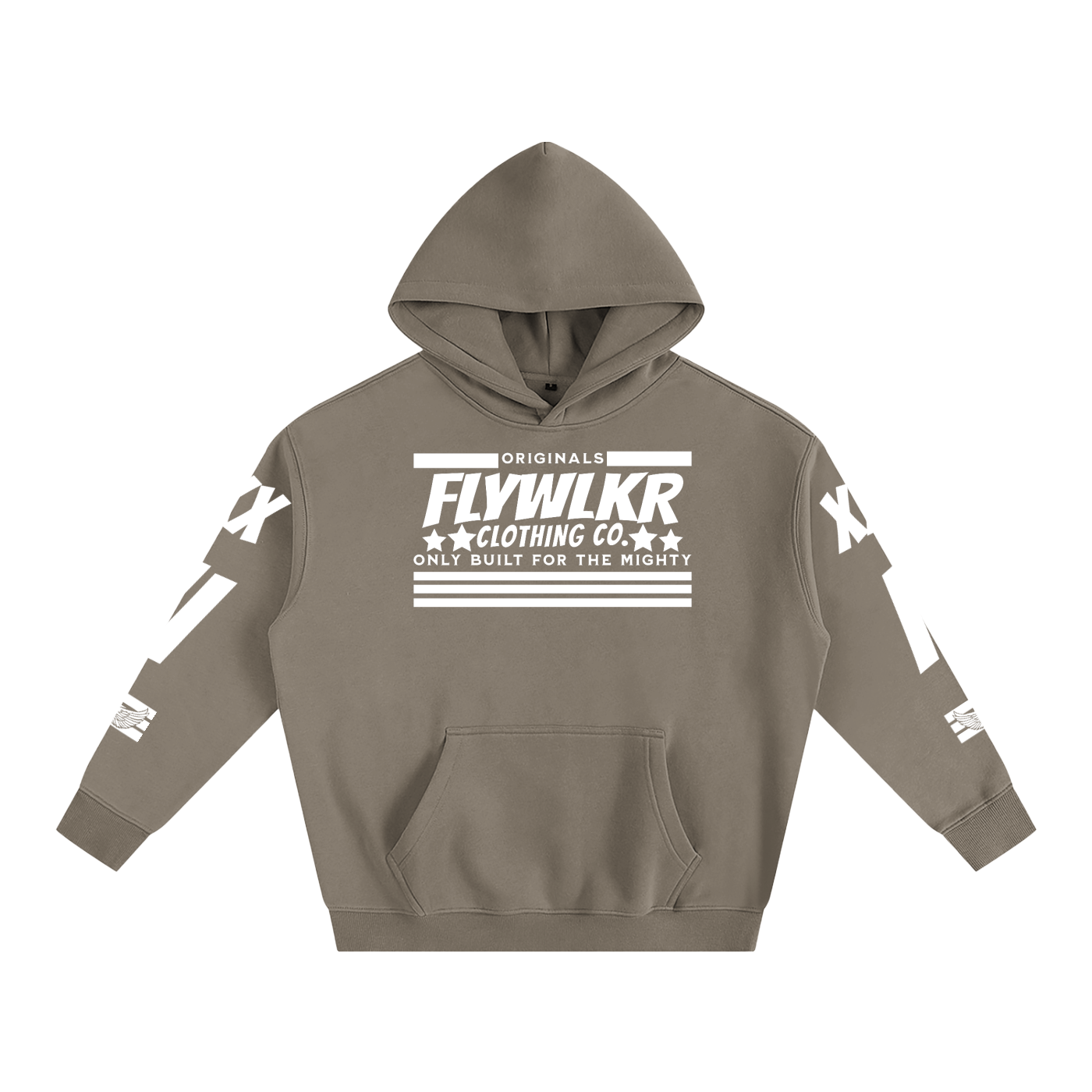 FLYWLKR "ORIGINALS" Oversize Fleeced Hoodie