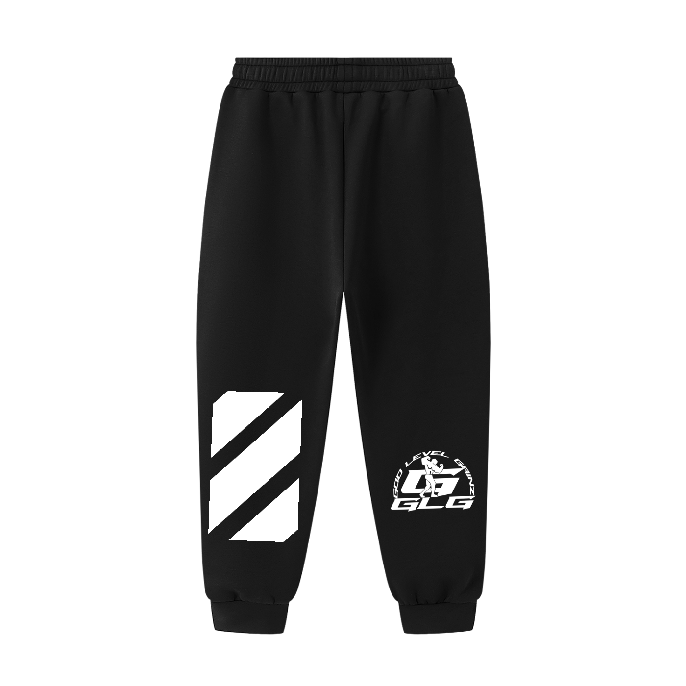 FLYWLKR ATHLETICS Essential Drawstring Jogged Sweatpants