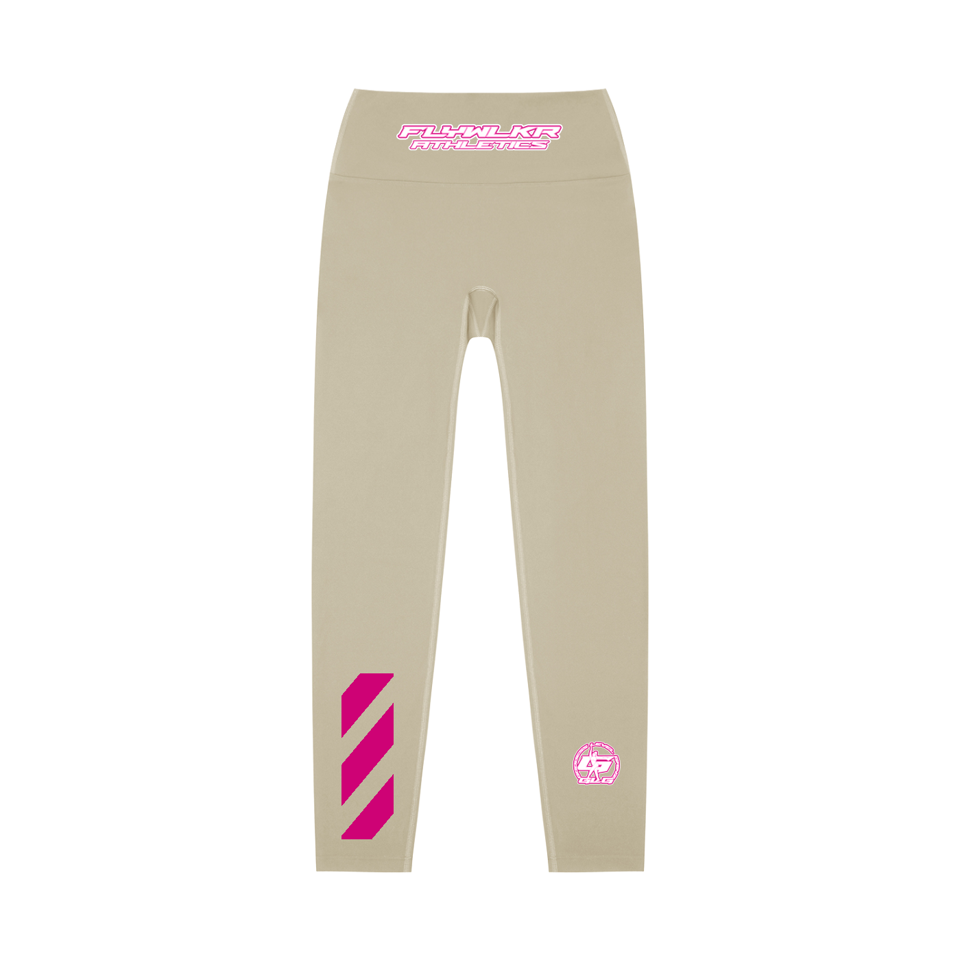 FLYWLKR "ATHLETICS" High-Waisted Yoga Leggings