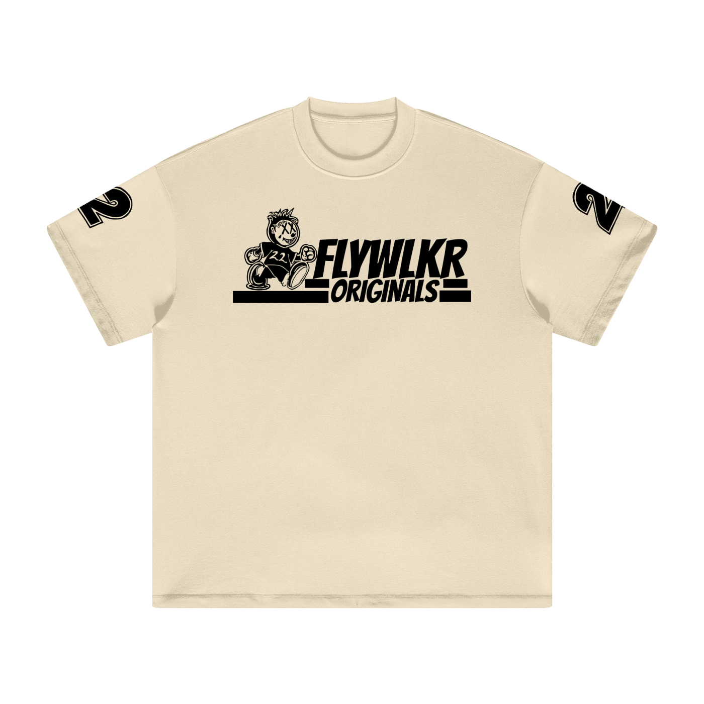 FLYWLKR "ORIGINALS" Heavyweight Earth Tone T-Shirt