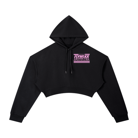 FLYWLKR "ORIGINALS" Essential Cropped Hoodie