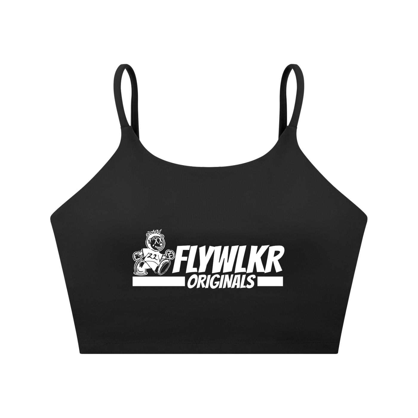 FLYWLKR "ORIGINALS" Spaghetti Strap Yoga Sports Bra