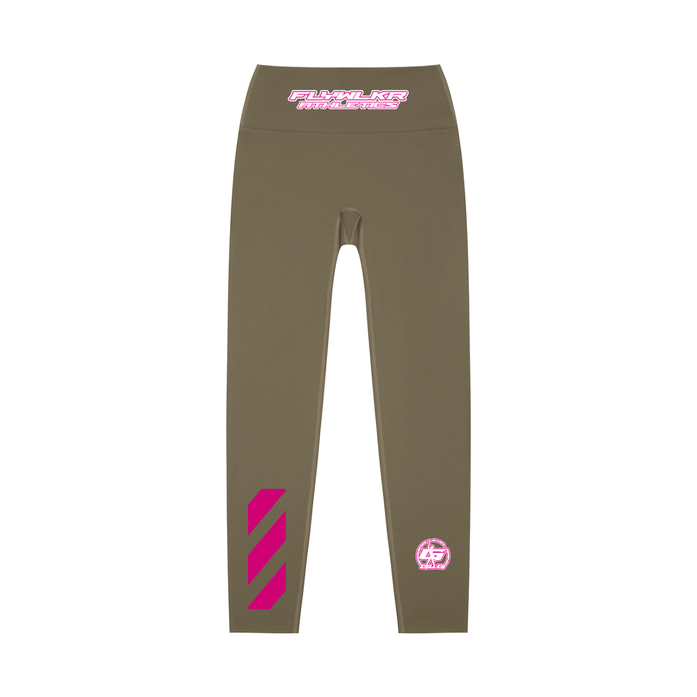 FLYWLKR "ATHLETICS" High-Waisted Yoga Leggings