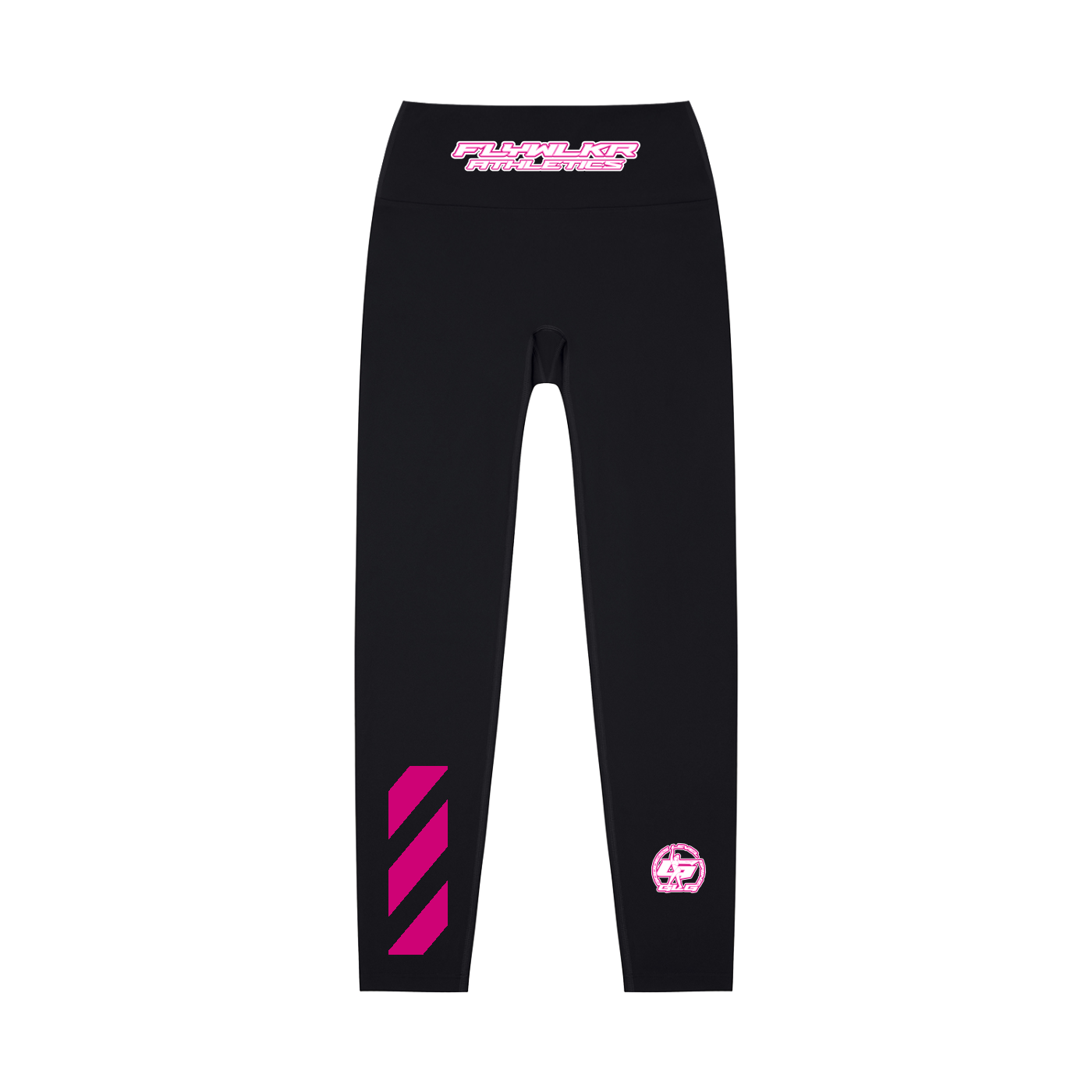 FLYWLKR "ATHLETICS" High-Waisted Yoga Leggings