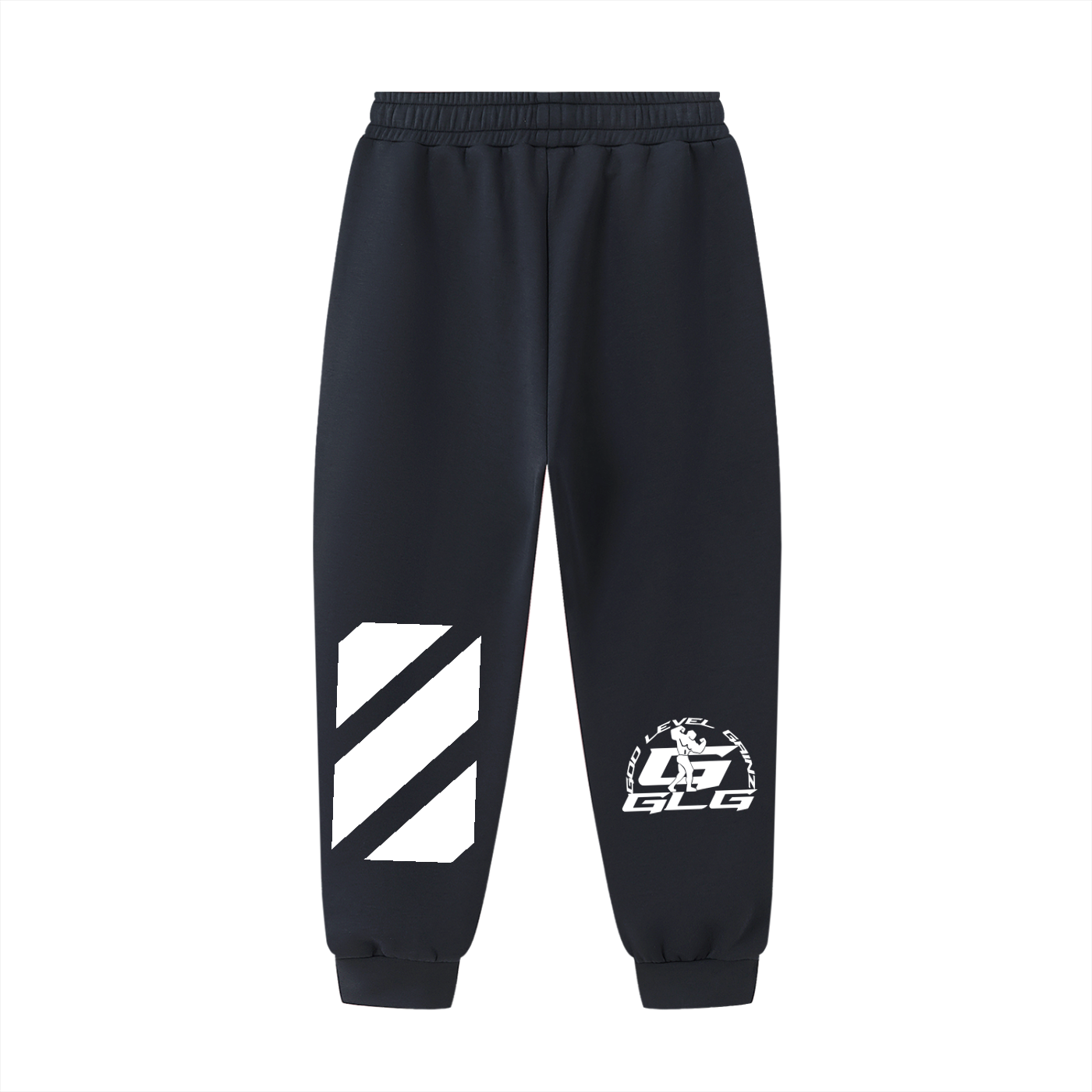 FLYWLKR ATHLETICS Essential Drawstring Jogged Sweatpants