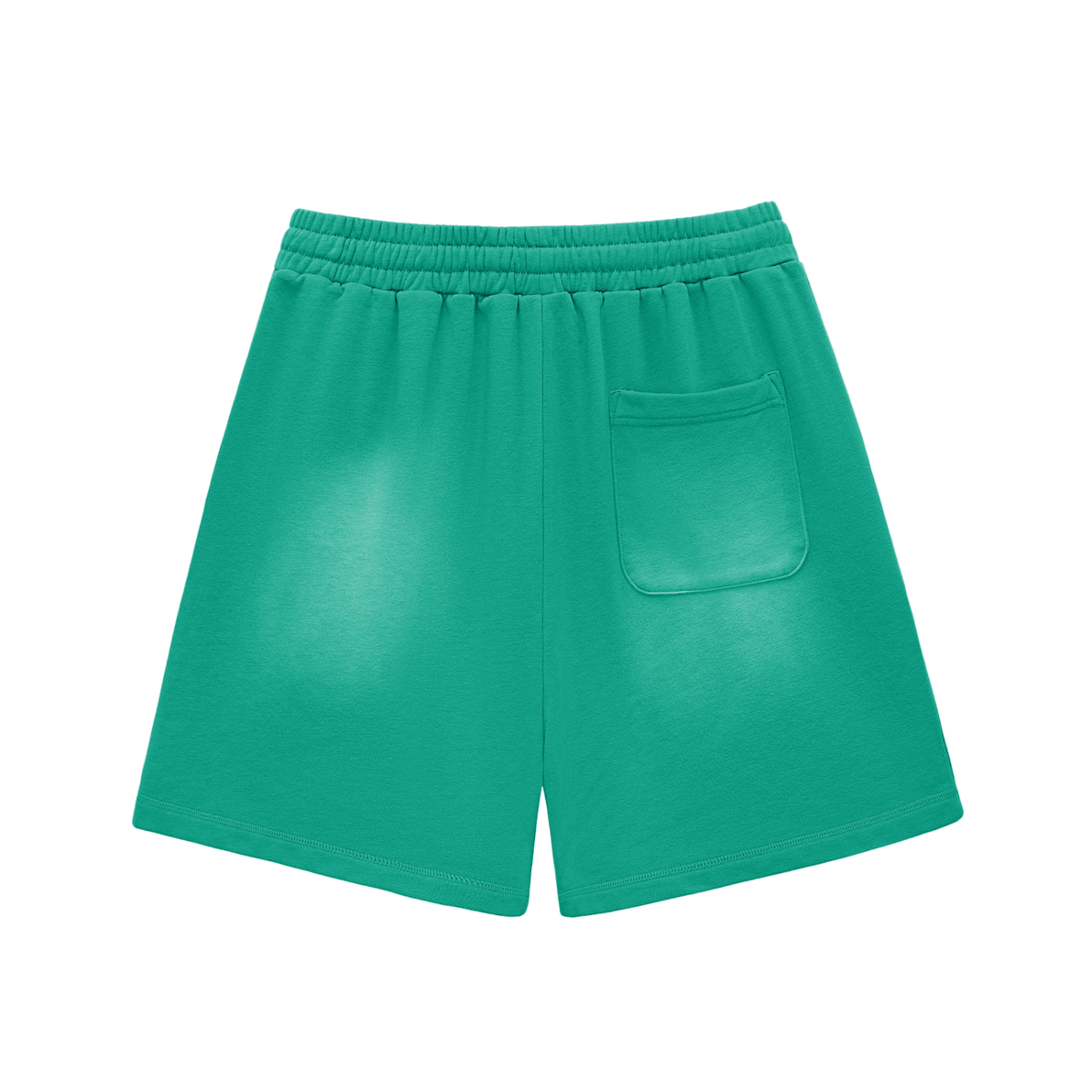 FLYWLKR "BREDY LANE SOCIAL CLUB" Sun Fade Raw Edge Cotton Shorts