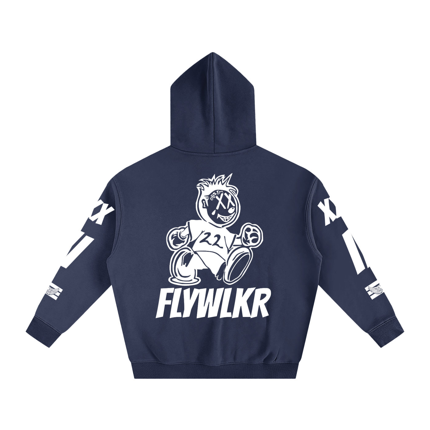 FLYWLKR "ORIGINALS" Oversize Fleeced Hoodie