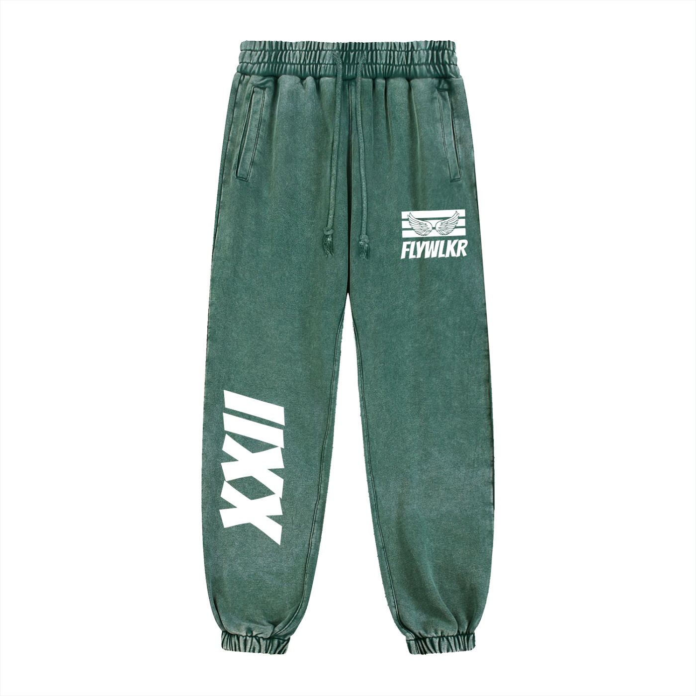 FLYWLKR "ORIGINALS" Snow Wash Heavyweight Jogged Sweatpants
