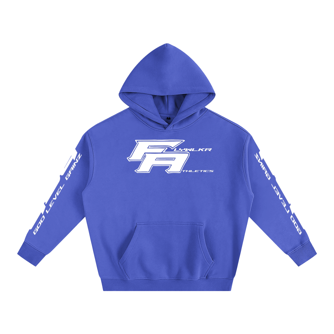 FLYWLKR ATHLETICS Oversize Fleeced Hoodie
