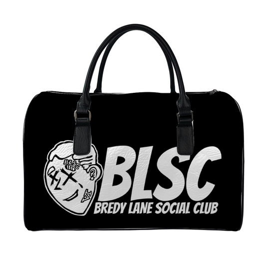 FLYWLKR "BREDY LANE SOCIAL CLUB" PU Leather Duffel Bag