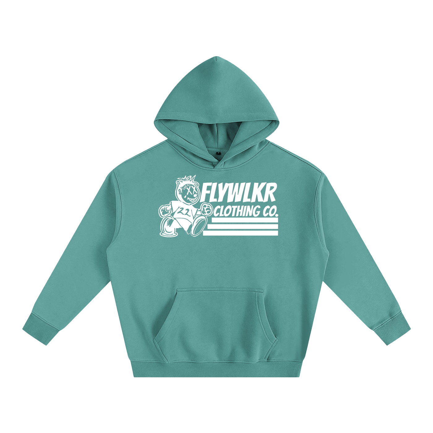 FLYWLKR "ORIGINALS" Oversize Fleeced Hoodie