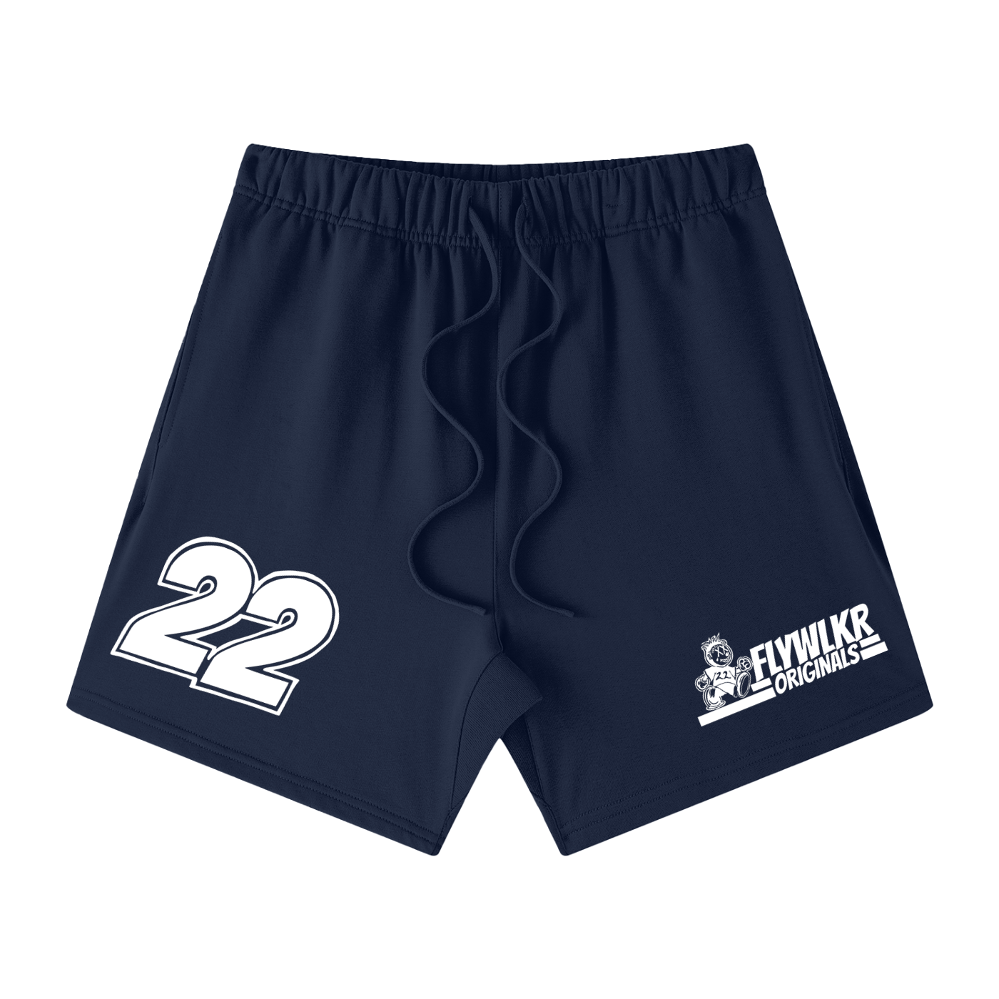 FLYWLKR "ORIGINALS" Unisex Earth Tone Loose Fit Cotton Shorts