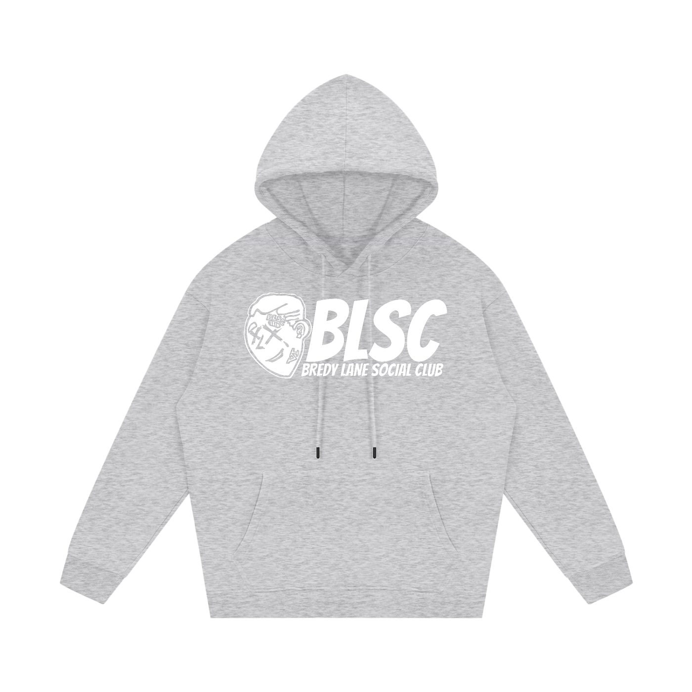 FLYWLKR "BREDY LANE SOCIAL CLUB" Streetwear Unisex Fleece Hoodie
