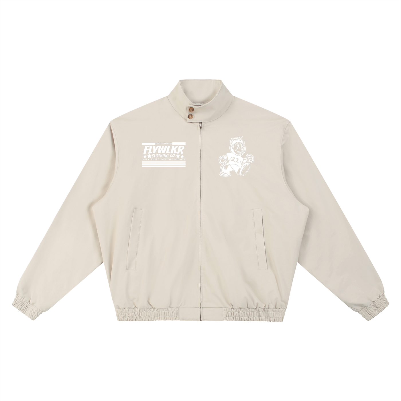 FLYWLKR "ORIGINALS" Stand Collar Bomber Jacket
