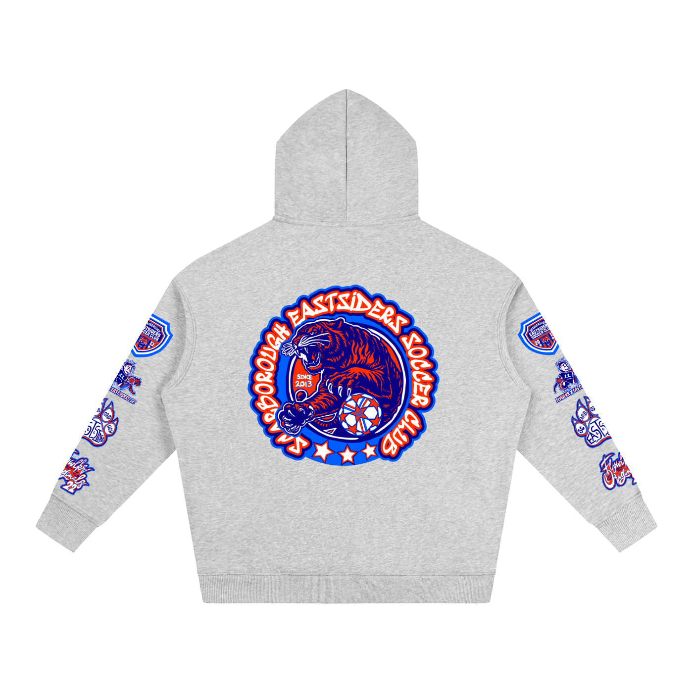 FLYWLKR X SCARBOROUGH EASTSIDERS Oversize Fleeced Hoodie