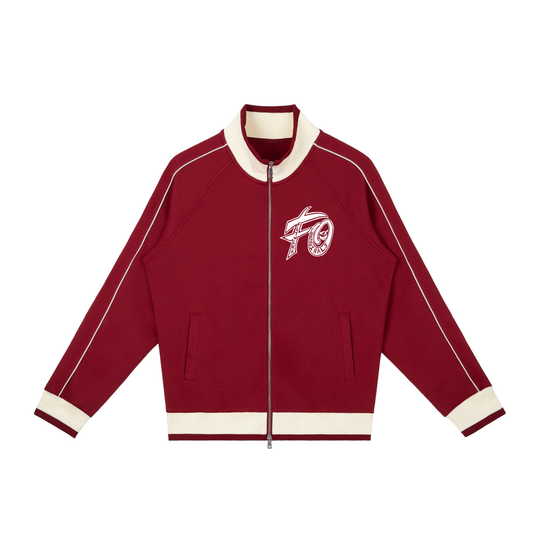 FLYWLKR "ORIGINALS" Color Block Raglan Sleeve Zip Track Jacket