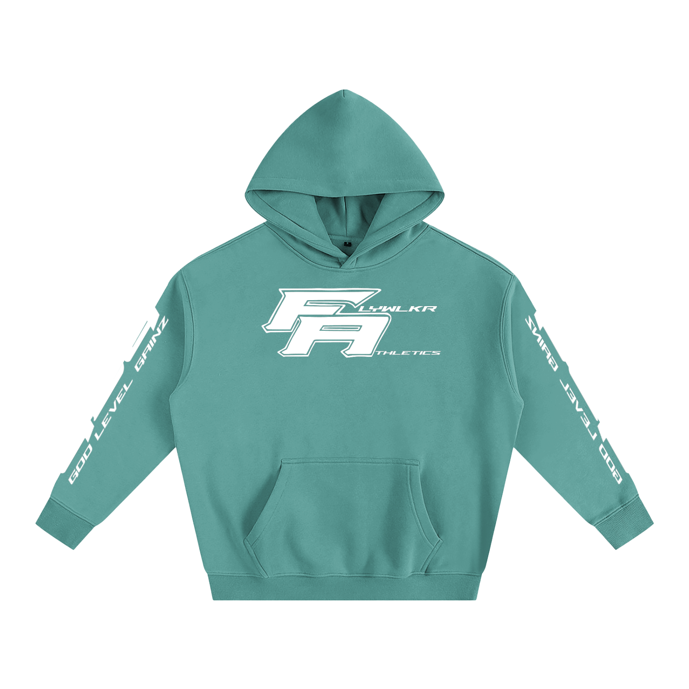 FLYWLKR ATHLETICS Oversize Fleeced Hoodie
