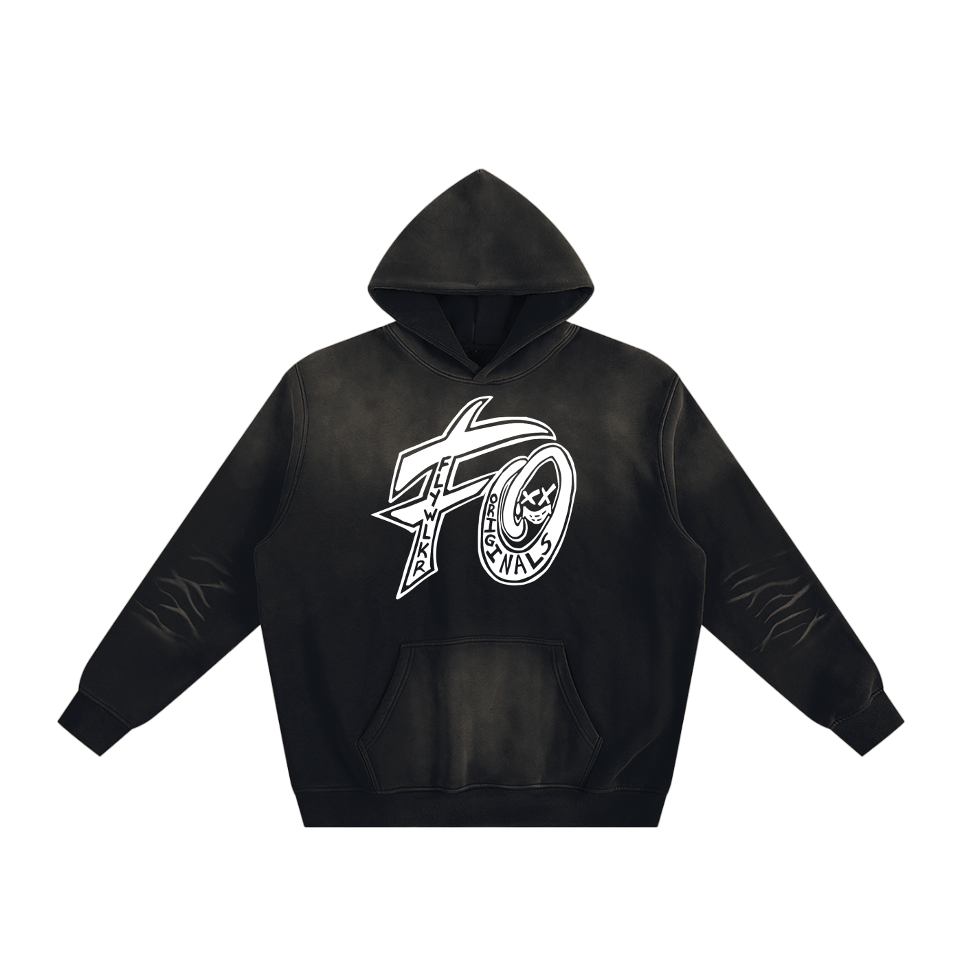 FLYWLKR "ORIGINALS" Sunfade Fleeced Hoodie