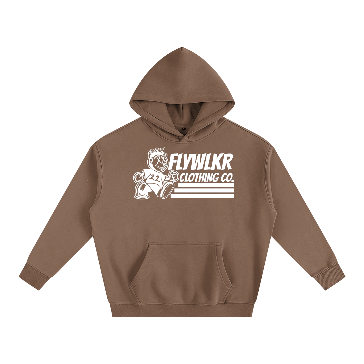 FLYWLKR "ORIGINALS" Oversize Fleeced Hoodie