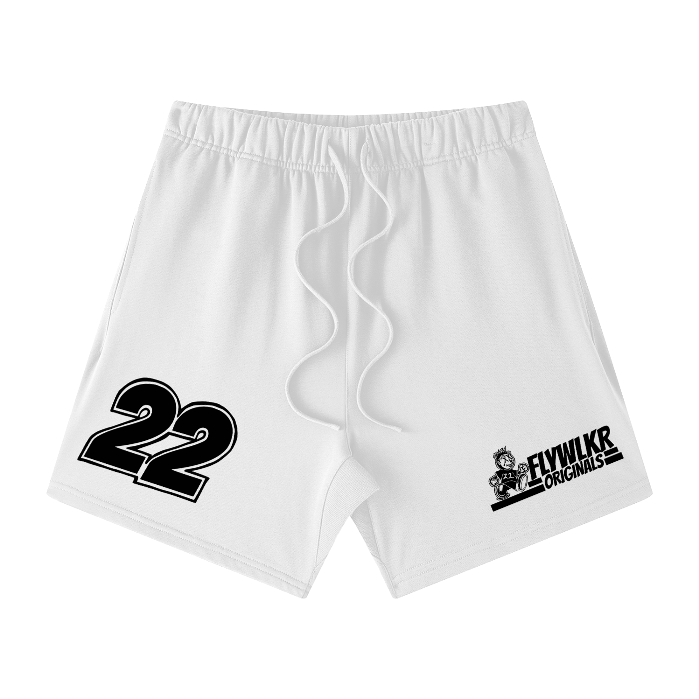 FLYWLKR "ORIGINALS" Unisex Earth Tone Loose Fit Cotton Shorts