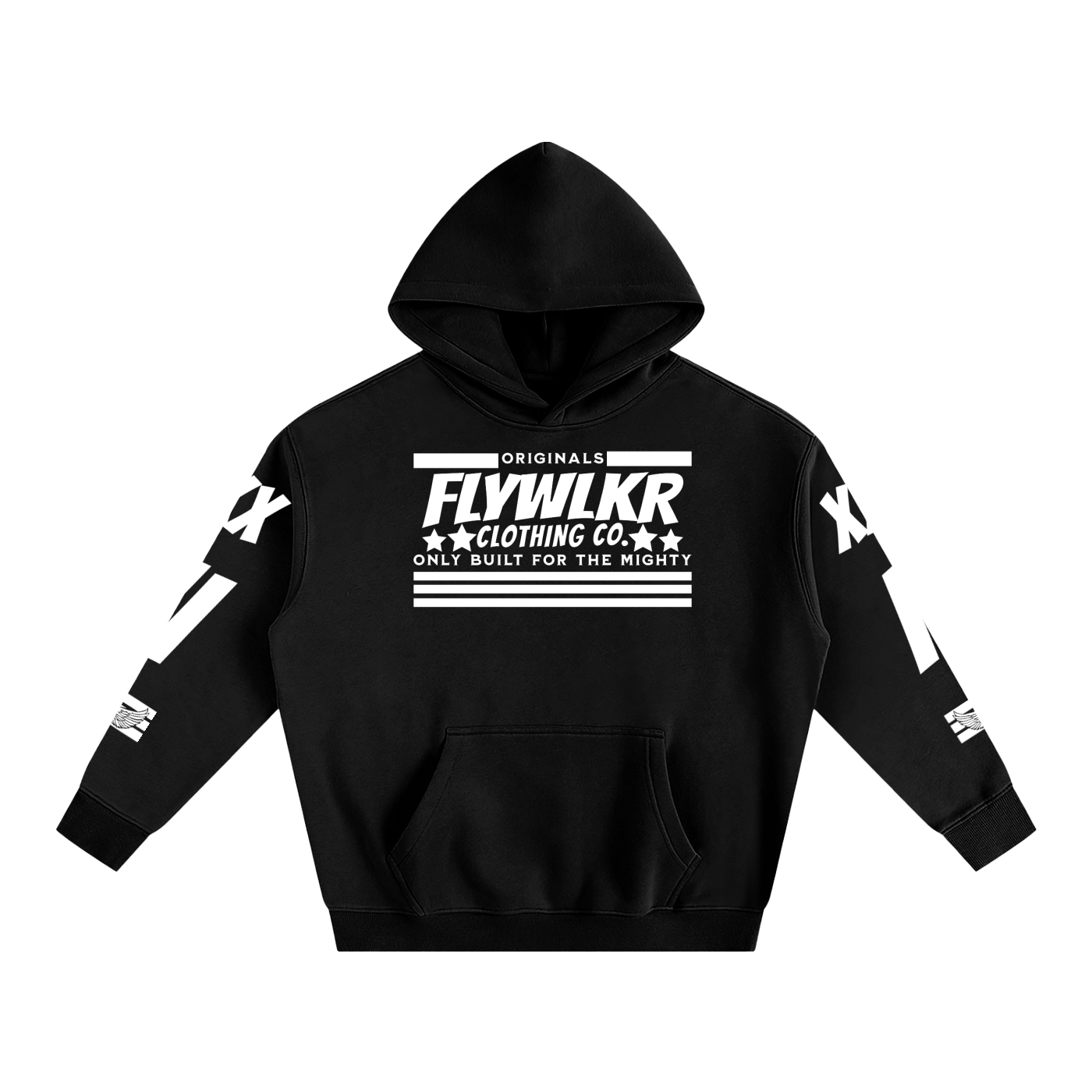 FLYWLKR "ORIGINALS" Oversize Fleeced Hoodie