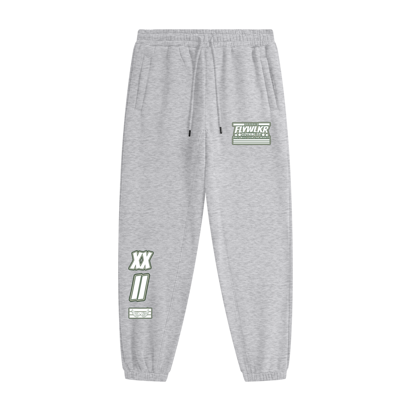FLYWLKR ORIGINALS "OLIMOSSCREM" Unisex Heavyweight Fleece Joggers