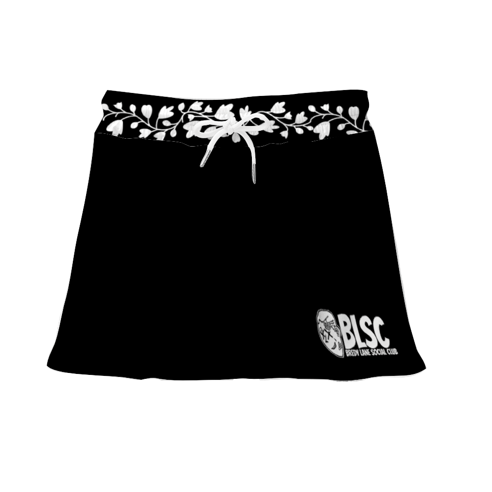 FLYWLKR "BREDY LANE SOCIAL CLUB" Elastic Waist Mini Skirt